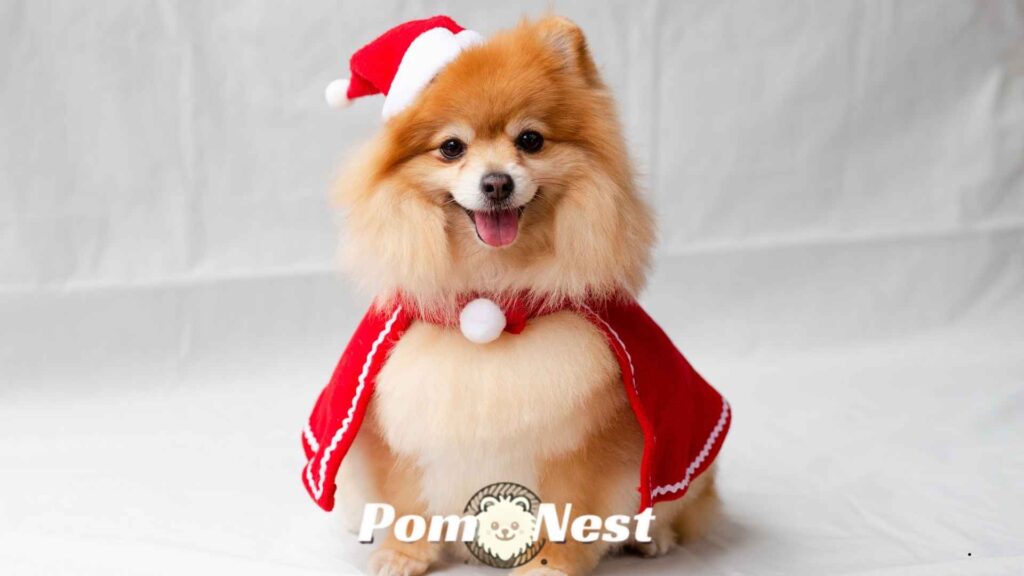 Do Pomeranians Need Clothes or is it just fashion? Stylish Pom in costume.