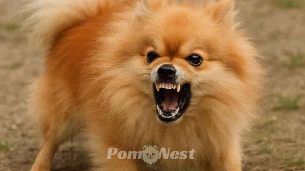 Pomeranian aggression issues