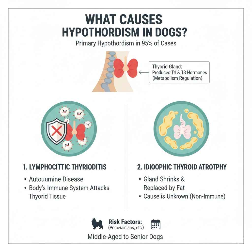 Hypothyroidism in Pomeranians Causes