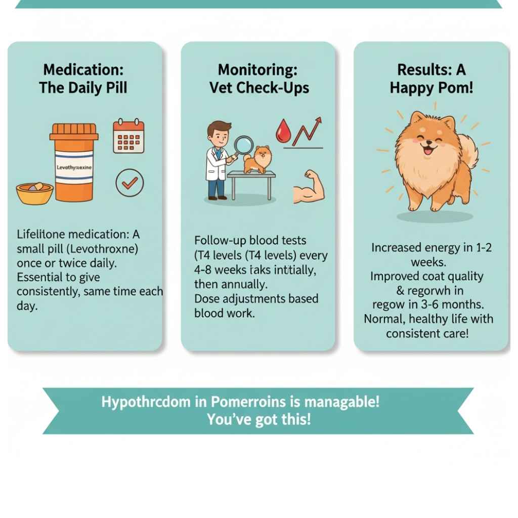 Hypothyroidism in Pomeranians Treatments