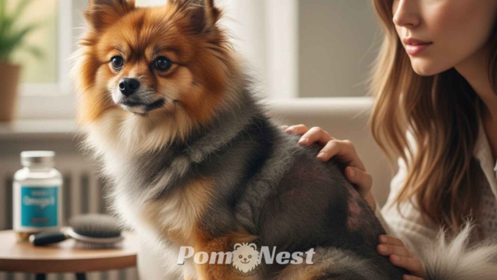 Pomeranian Black Skin Disease