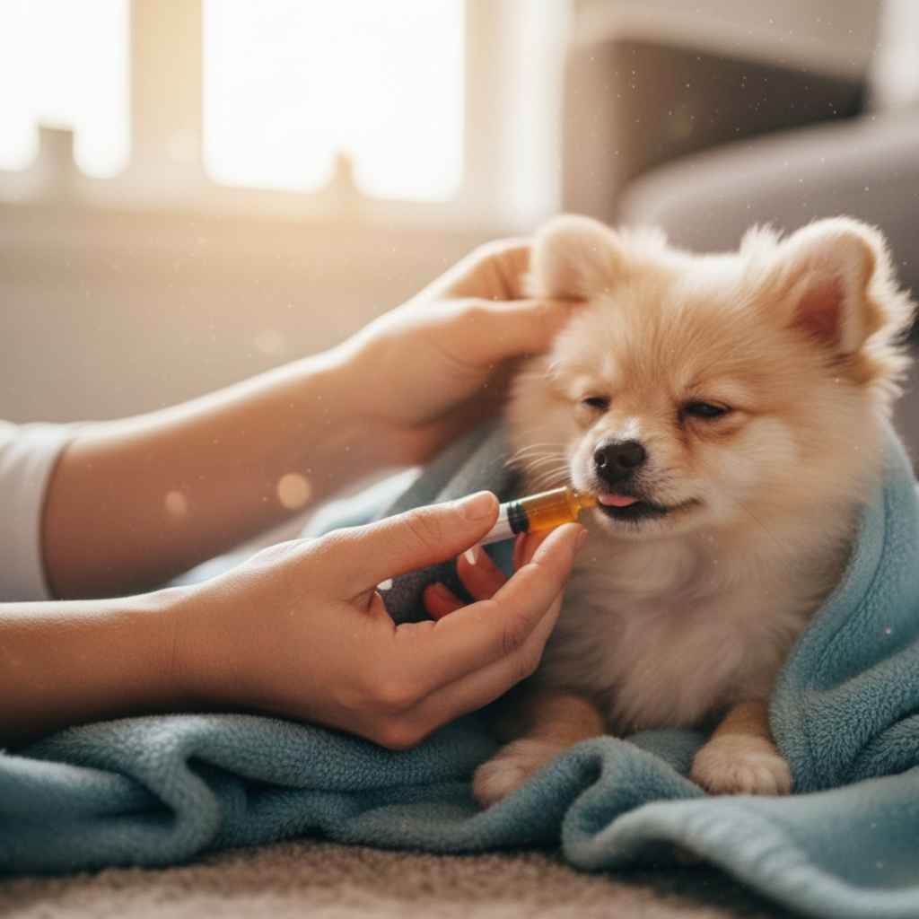 Pomeranian Hypoglycemia treatment at home