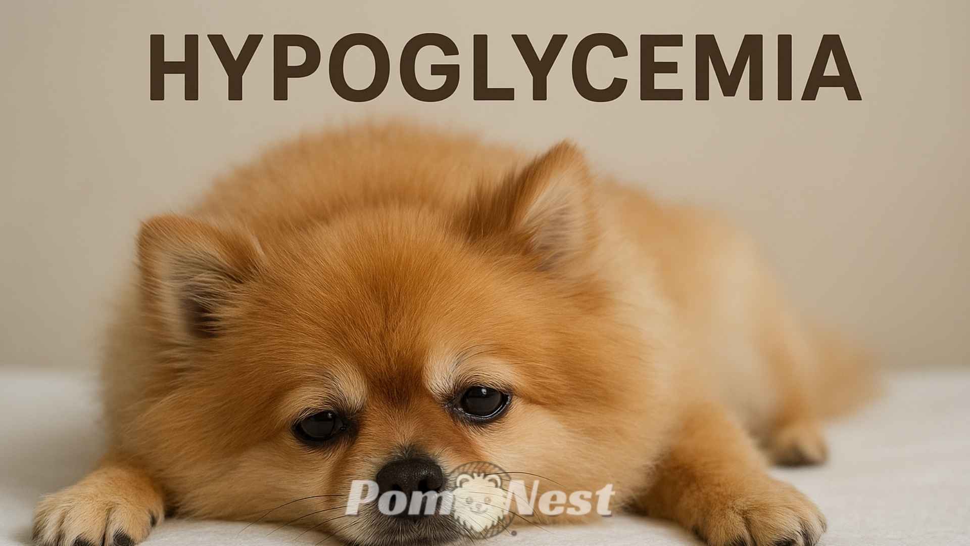 Pomeranian Hypoglycemia