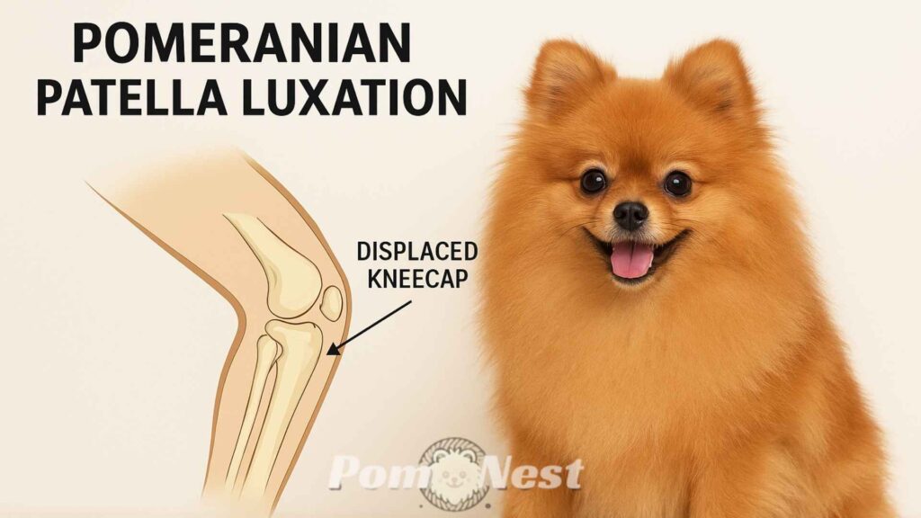 Pomeranian patella luxation